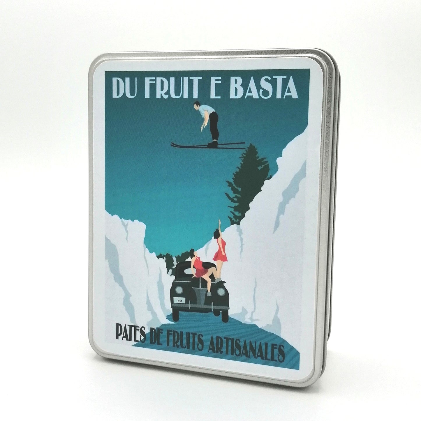 Boîte Métal Pâtes de Fruits Artisanales & Bio