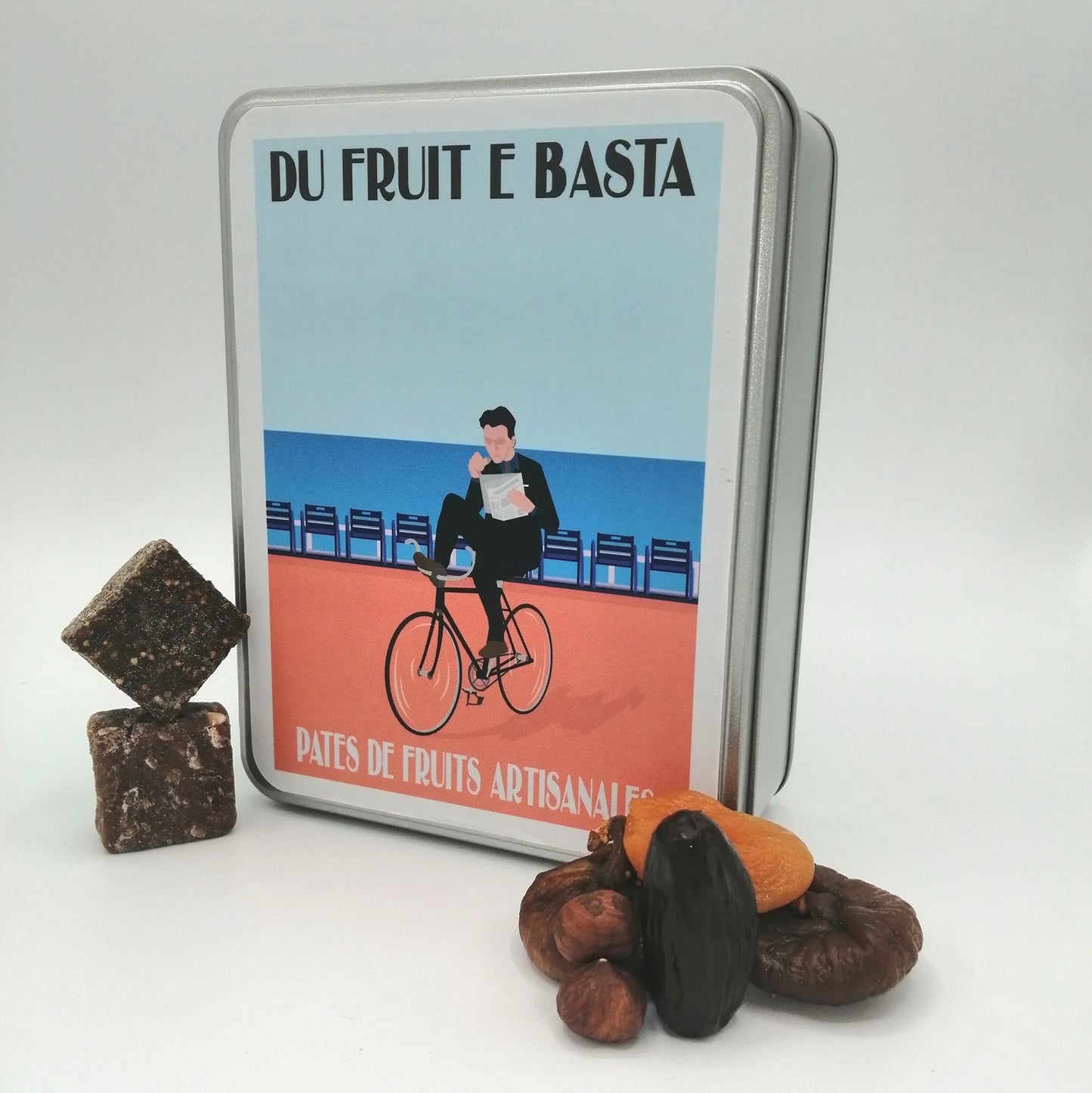 Boîte Métal Pâtes de Fruits Artisanales & Bio